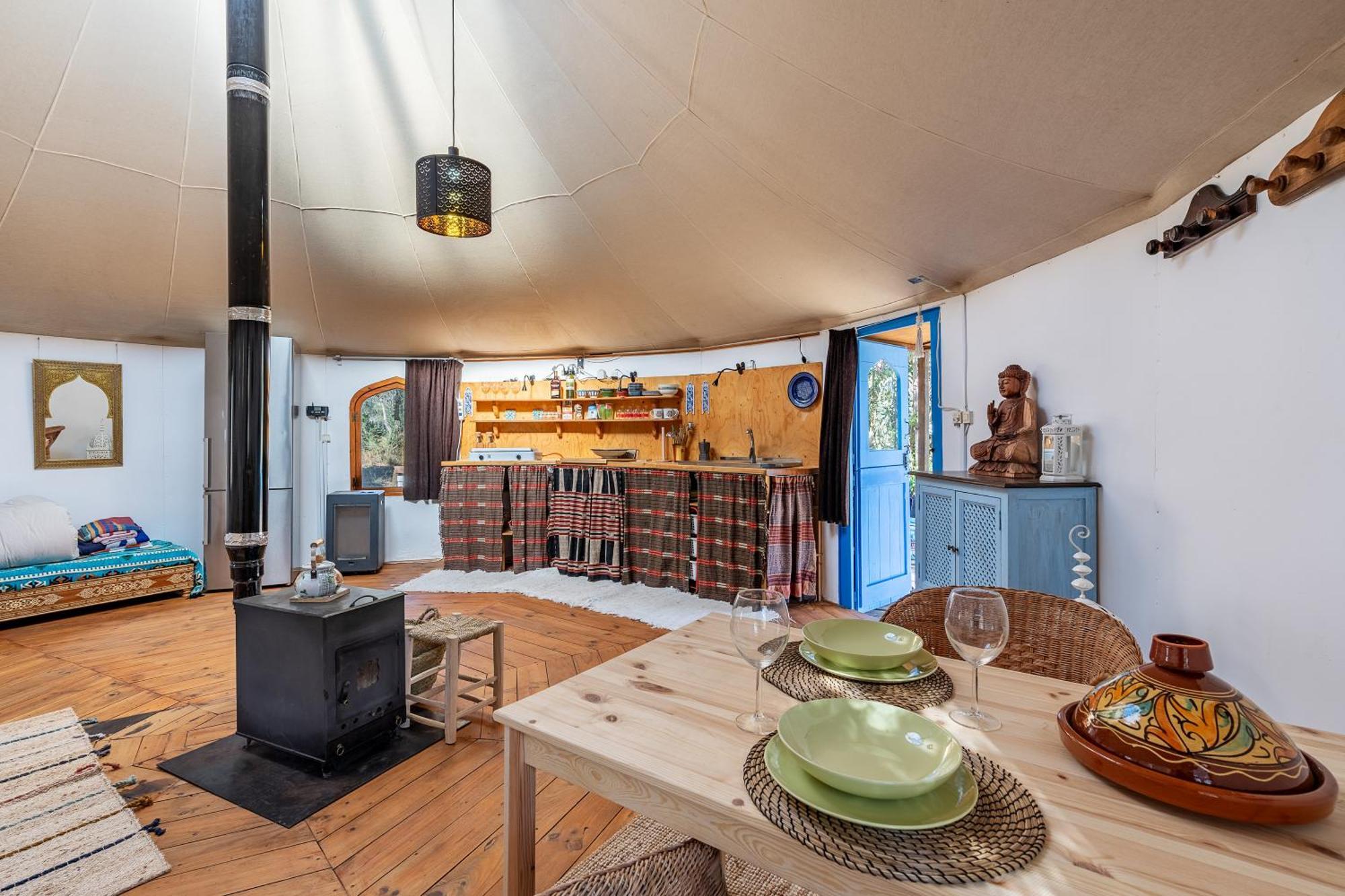 Eco Yurta Lanjaron Villa Exteriör bild